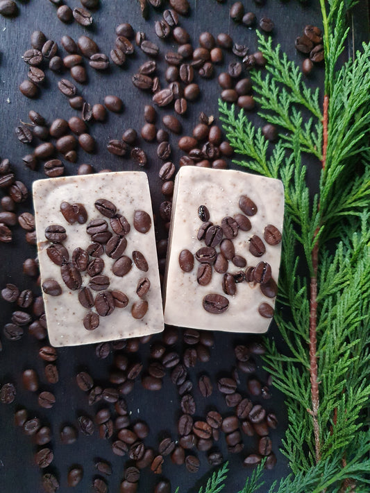 Coffee Soap Scrub Bar