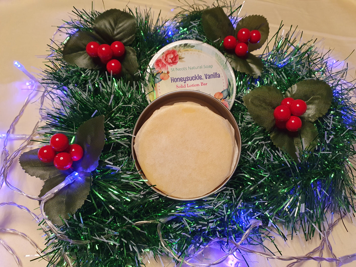 Honeysuckle & Vanilla Solid Lotion Bar