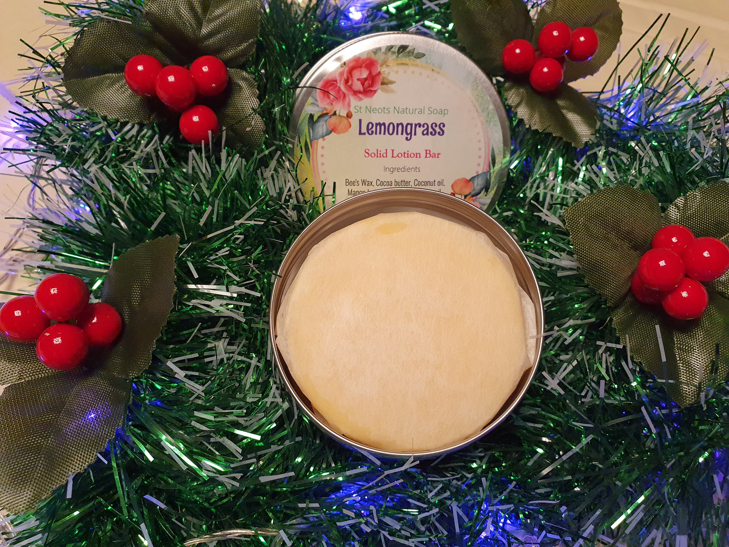 Solid Lemongrass Lotion Bar