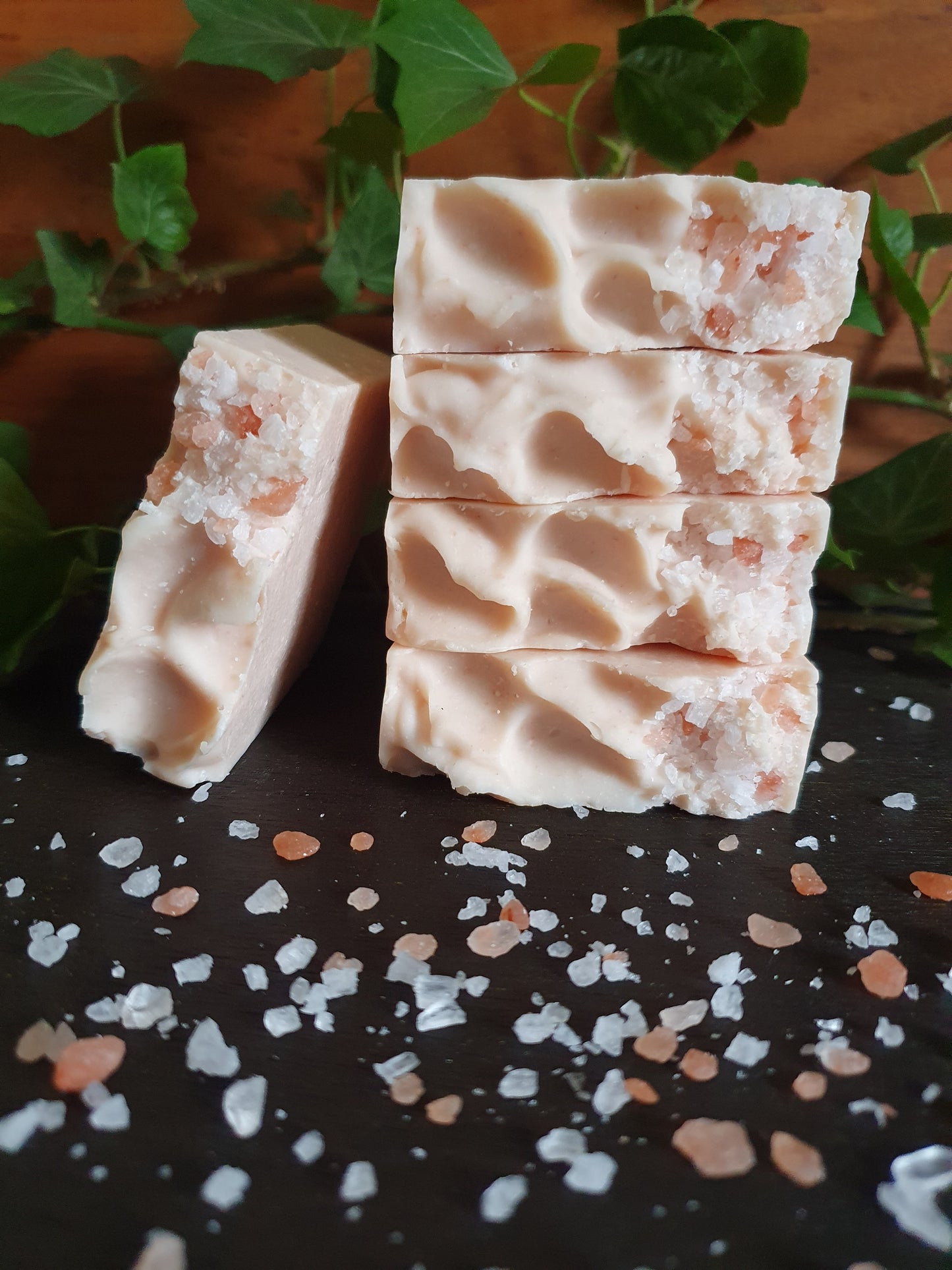 Himalayan Salt & Pink Clay Scrub Bar