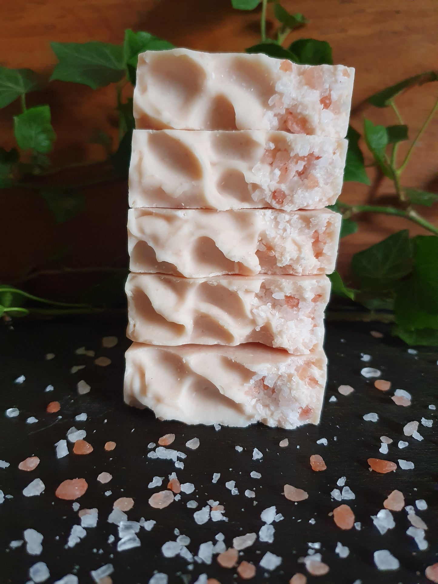 Himalayan Salt & Pink Clay Scrub Bar