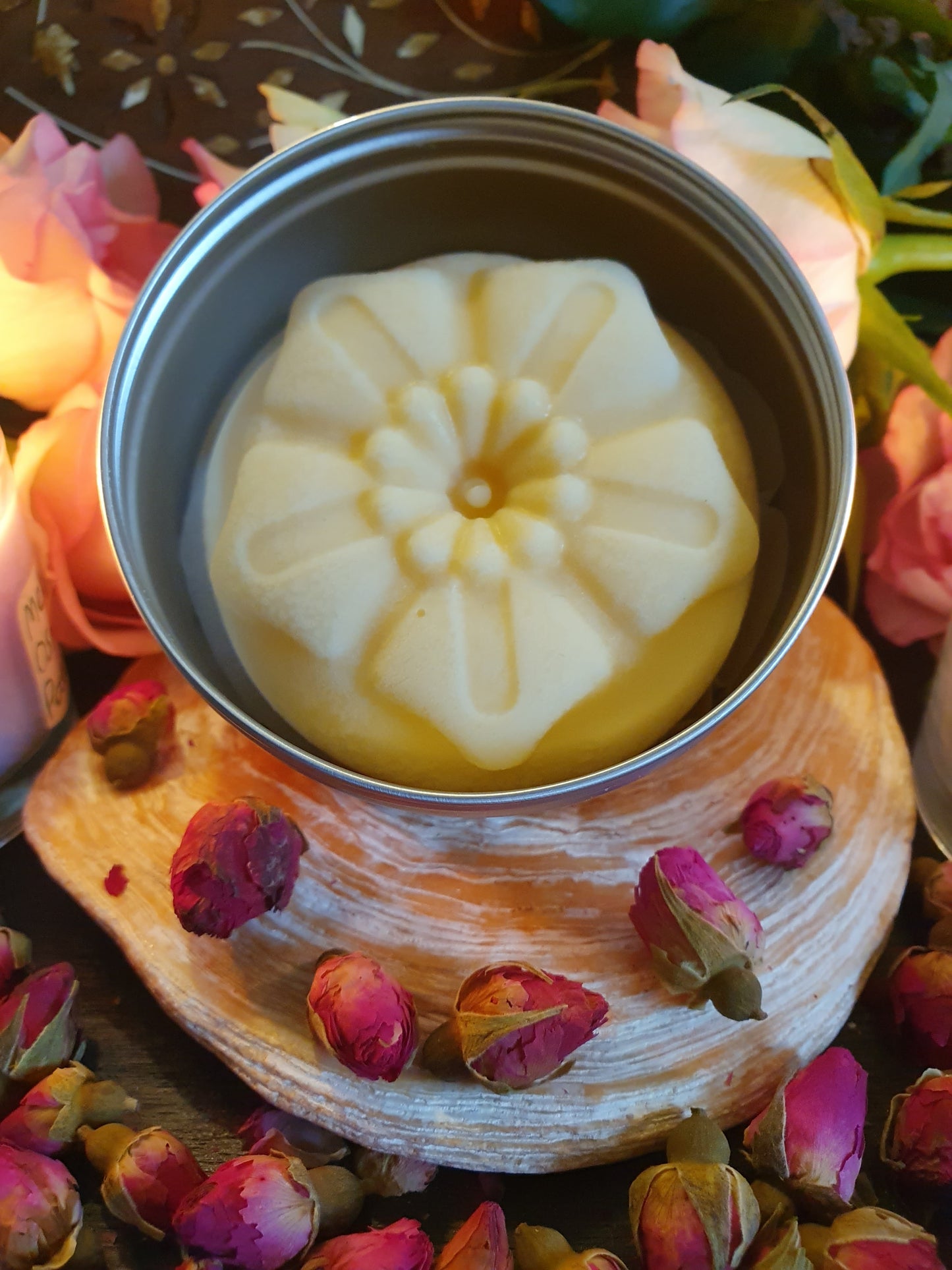 Honeysuckle & Vanilla Solid Lotion Bar