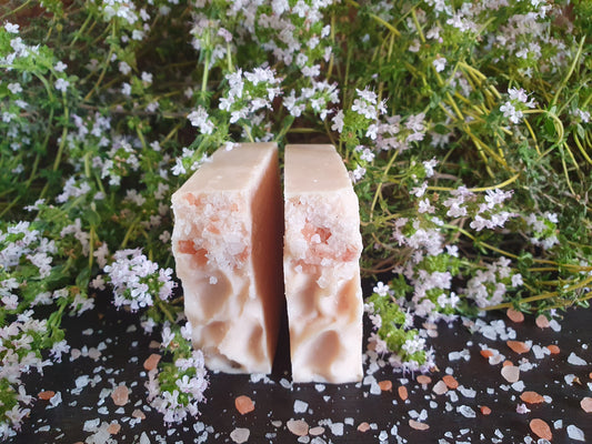 Himalayan Salt & Pink Clay Scrub Bar