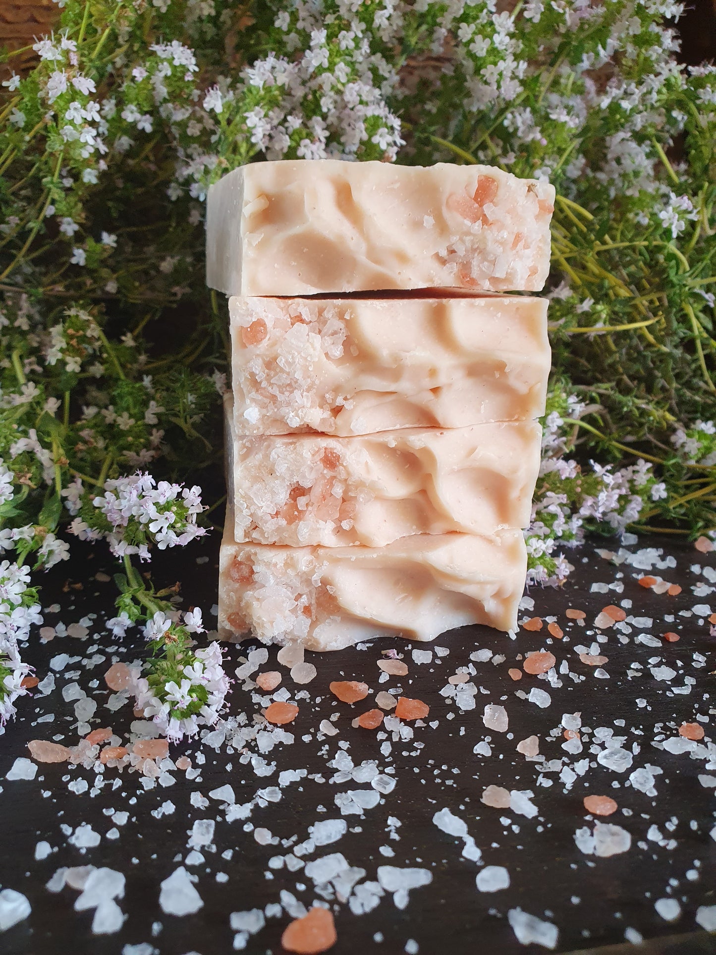 Himalayan Salt & Pink Clay Scrub Bar